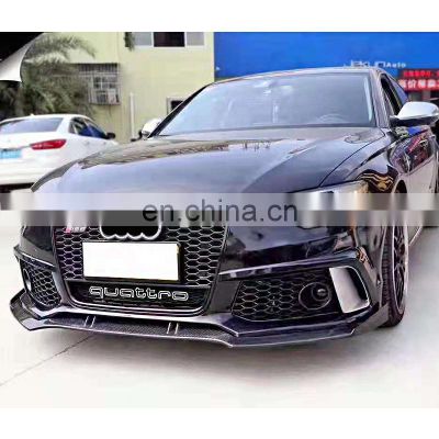 Body kit for Audi A6 C7 2012 2013 2014 2015 upgrade to Rs style include front bumper assembly grille