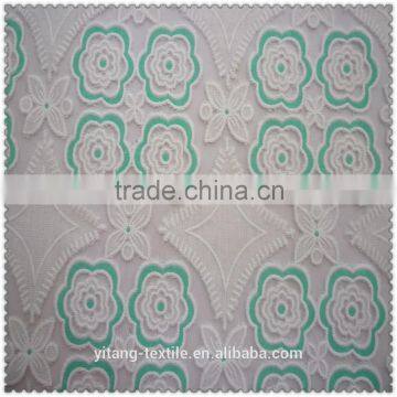 Burn Out Lace Fabric