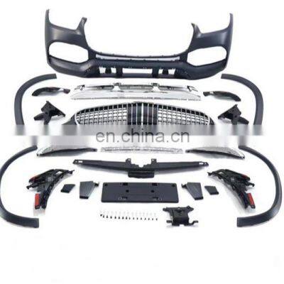 Runde Newest Kit For Mercedes-Benz Gle W167 Upgrade Maybach Style Body Kit Front Bumper Wheel Eyebrow