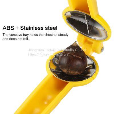 Portable Nutcracker Clip Pliers Walnut Cutter Kitchen Tool Chestnut Opener Knife photo-4