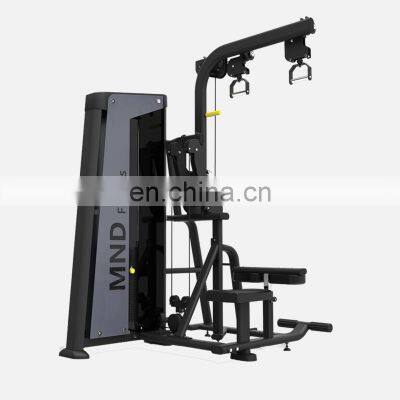 Promoted Professional gym dual station Fitness machine Pull Down/Long Pull  FH89   from Minolta Fitness Factory