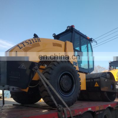 New hydraulic road rollers single drum 12t roller compactor LTS212H with 6BT5.9 engine