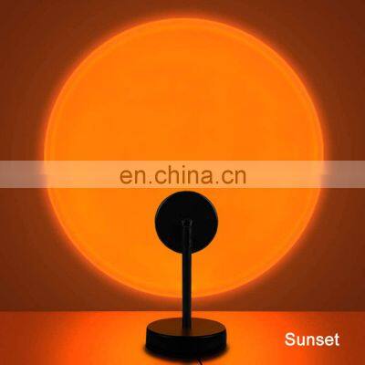 Sunset Lamp Rainbow Projection Foldable Bedroom USB Floor Light Room LED Night for Photography Lights photo-4