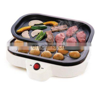 Electric Takoyaki Maker BBQ Grill Plate Machine Mini Steak Frying Pan 20 Holes Octopus Balls Maker DIY Takoyaki Baking Machine