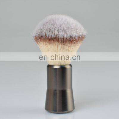 Customized Private Label Metal Stand Nylon Hair Shaving Brush photo-2