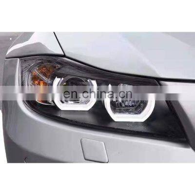 upgrade  led angel eyes xenon headlamp headlight for BMW 3 series E91 E90 head lamp head light 2008-2011