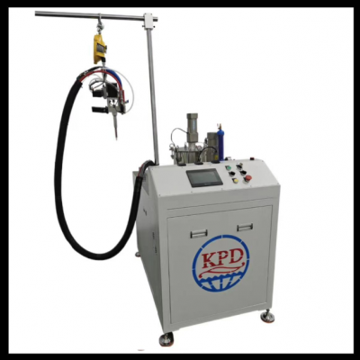 2 component potting and dispensing in PCB housings Potting machine 2K adhesive AB material manually potting machine