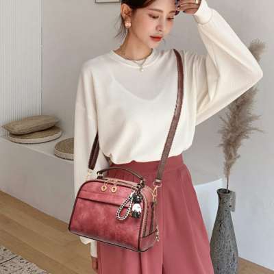 ZTSB-0071,faux Fur Tote Factory Wholesale pu Lady Single Shoulder Crossbody Small Handbag photo-4