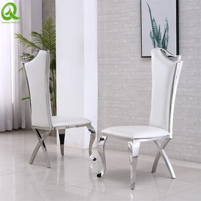 Factory Price Stainless Steel Luxury Banquet Wedding Stainless Steel Event Dining Chair