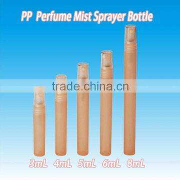 12MM Perfume Bottle Factory Offer 4ml High-grade PP Plastic Perfume Bottle with Perfume Atomizer