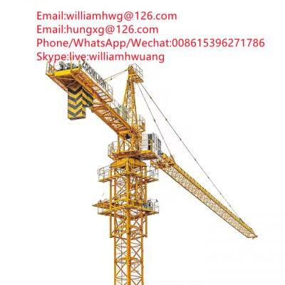 High Rise Building Construction Lifting Tower Crane With Remote Control
