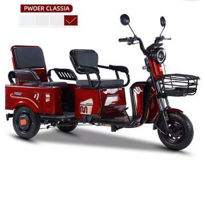 1000w Three Wheeler Cargo Trike E Car Battery E Rickshaw Tricycle 3 Wheel Electric Scooter Tricicle for Adult