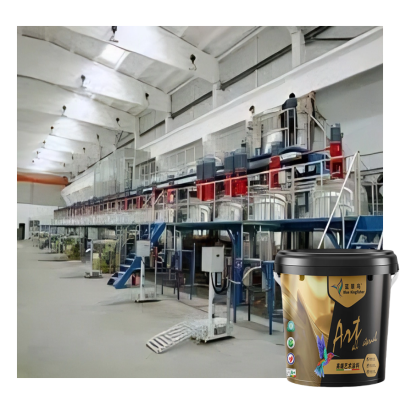 China Factory Blue Kingfisher Wall Texture Paint Beautiful High End Art Paint