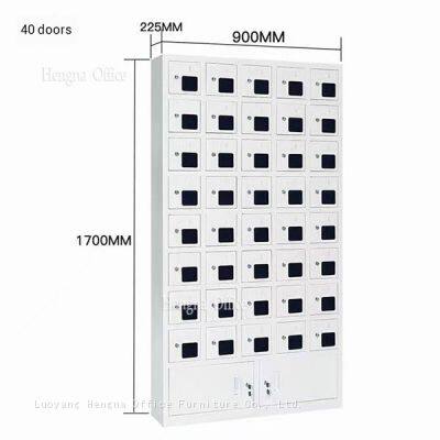 Long Service Life 40-Slot Mobile Device Charging Locker with External Power Source – Safe Charging for Classroom