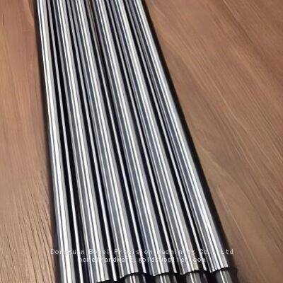 Precision Customized Mechanical Transmission Parts CNC Turned Grinding Hardened Steel Shaft