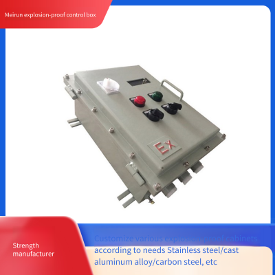 Meirun Flameproof Control Box of Increased Safety Type, Special for Flammable and Explosive Industries Such as Oil Exploration, Refining and Chemical Engineering photo-3