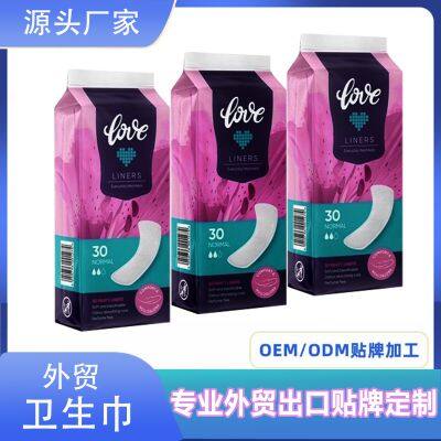 Заводские дешевые одноразовые женские гигиенические прокладки из хлопка для менструального периода, которые пользуются большим спросом в Африке