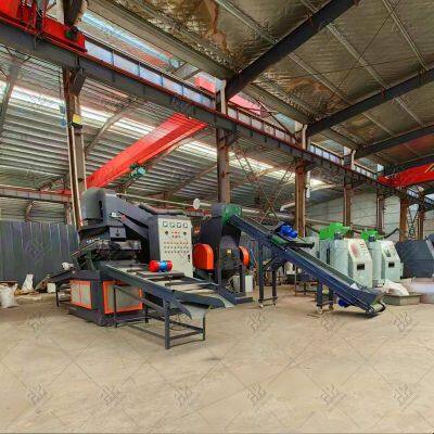 1000-1500 KG/H Physikalischer elektrostatischer Separator Kupferkabel-Wiederaufbereitungsanlagenmaschine