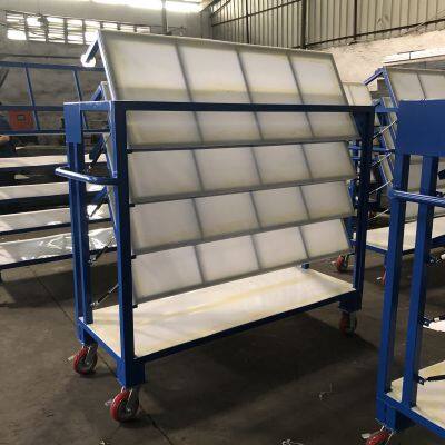 Multi Layer Base Plate Workpiece Transfer Cart For Workshop