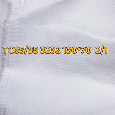 TC65/35 Polyester-cotton Medical Twill Fabric, 30*30, 130*70, Non-fluorescent Fabric photo-2