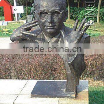 Famous Outdoor Cast Bronze figure Sculpture for sale