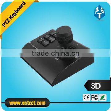 rs485 3D ptz keyboard controller mini joystick keyboard for speed dome camera cctv keyboard