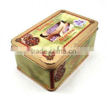 retangular tin can/box wholesale for food