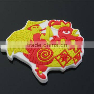 New Style Cheapest Soft Pvc Rubberise Lapel Pin Badge photo-3