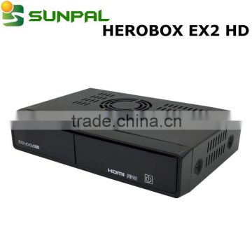 Satellite receiver genuine Herobox EX2 HD DVB-S2 with BCM7358 752MHZ MIPS Processor dual core