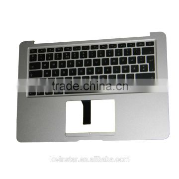 2014 Norwegian layout Top case with keyboard For Apple MacBook Air A1466