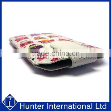 Genuine Flap Printed Slide in Bag For Note2 N7100 photo-4