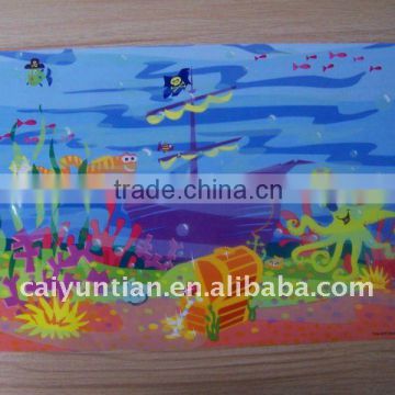 colorful printing plastic poster