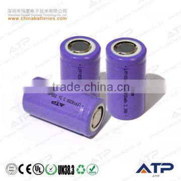 Wholesale rechargeable lifepo4 battery 18350 / lifepo4 18350 battery / 3.2v 700mah 18350 lifepo4 battery