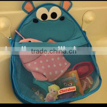 Amazon Hot Sale Bath Toy Organizer Mesh Bath Storage Animal Shape Toy Storage