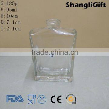 Rectangle Glass Perfume Bottle 90Ml For Perfume