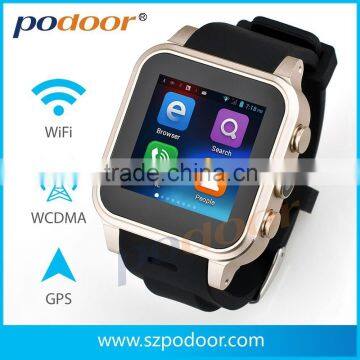 android 3g smart watch bluetooth 4.0 Smart Watch 2015 with GPS Watch Phone Android 4.4 Bluetooth smart watch phone with camera