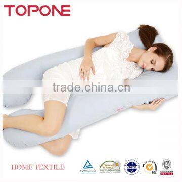 China made pregancy sleeping soft u shape big bed pillow