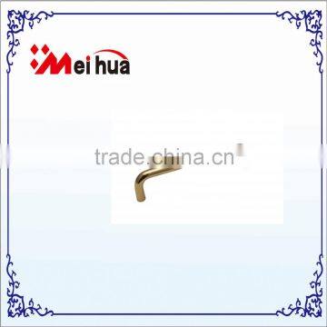 Modern inverted Furniture U shape zinc alloy door Handles stainless steel door hanle
