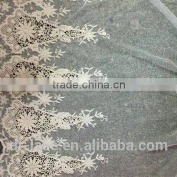 Embroidery Guipure Bridal Lace Tull Fabric