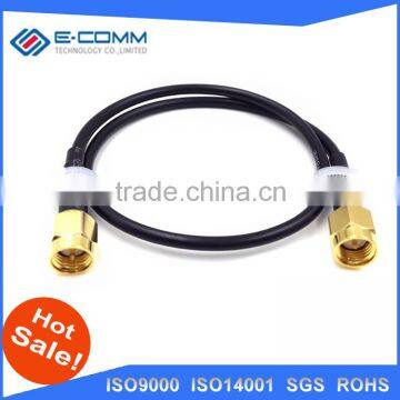 Direct buy from China! 6.5" Length SMA Male to SMA Male Connector Pigtail Cable RG174 RG58