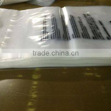Good Quality Transparent Customized Durable Plastic PE Bag