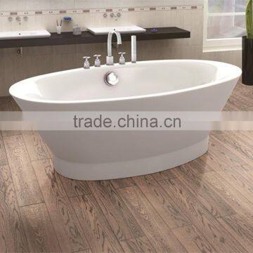 Modern Design Small Sizes Oval Shaped Outdoor Bathtub photo-3