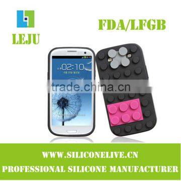 multi-functional silicone cell phone case for samsung i9003