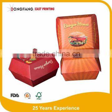 packing burger box