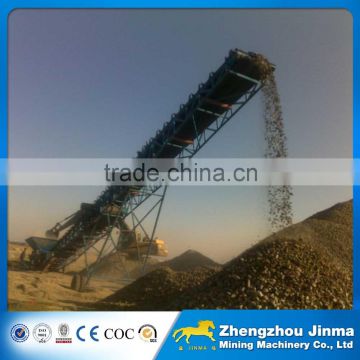 Coal Mine Equipment Flat Rubber Belt Conveyor Machine