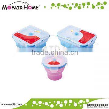 100% Food Grade silicone microwave bowl