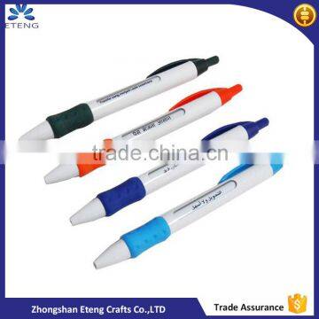 High quality promotional plastic pen,customzied printing ballpoint pen