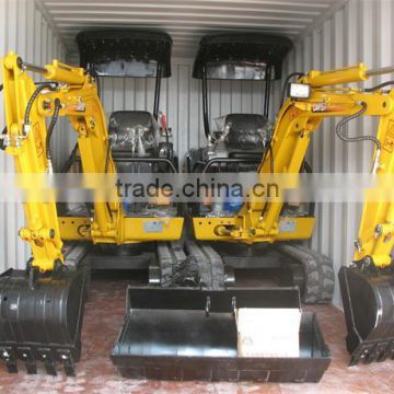 1.8ton mini digger for sale with Japan engine,adjustable tracks,21hp,sunproof,cabin