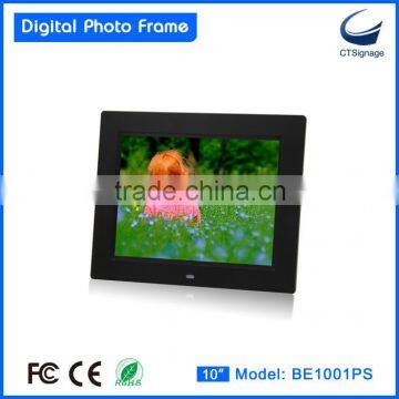 10inch digital frame digital photo frame manufacturer BE1001PS for OEM ODM mass production