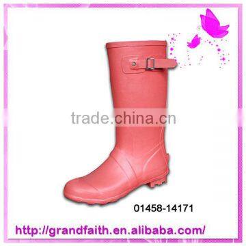 2014 high quality rubber rain boot women